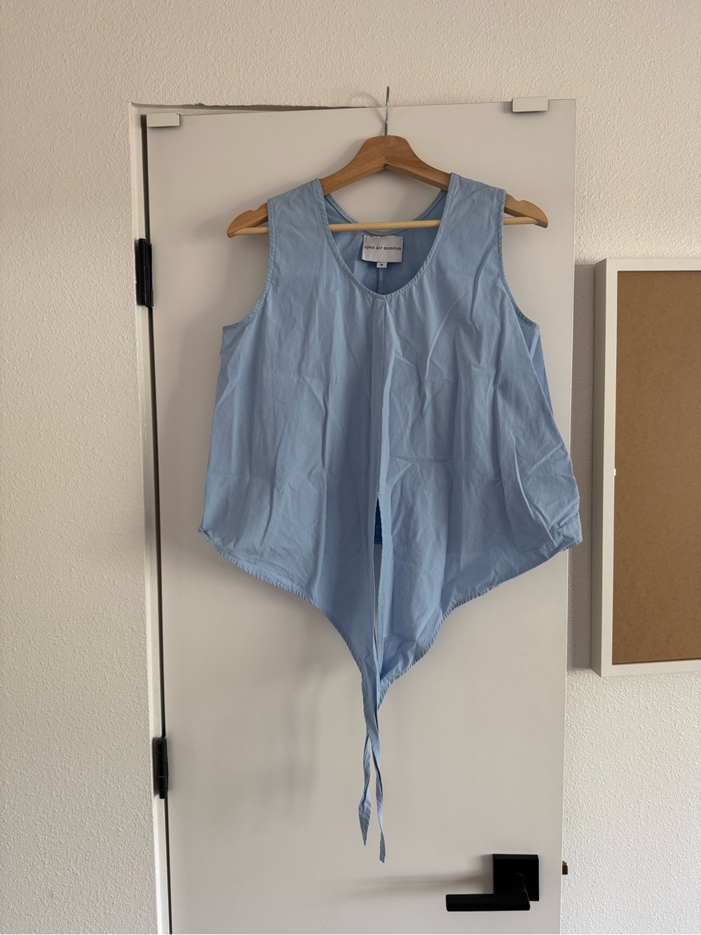 Discontinued brand! Open Air Museum Tie Tank, blue - medium
